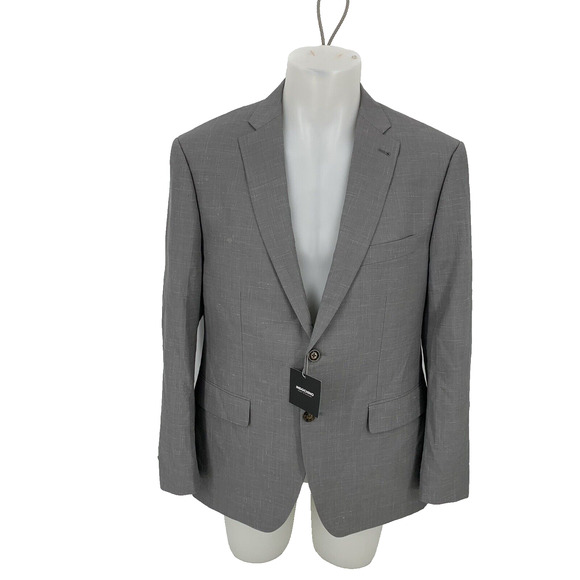 Indochino Blazer Men Newbury 56 Wool Linen Blend NEW Adult E154 - Picture 1 of 11